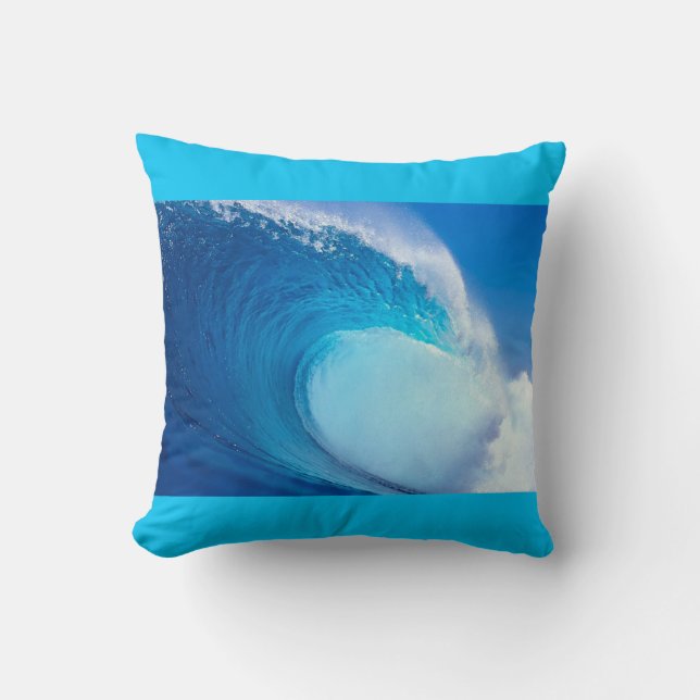Almohada de la ola oceánica (Anverso)