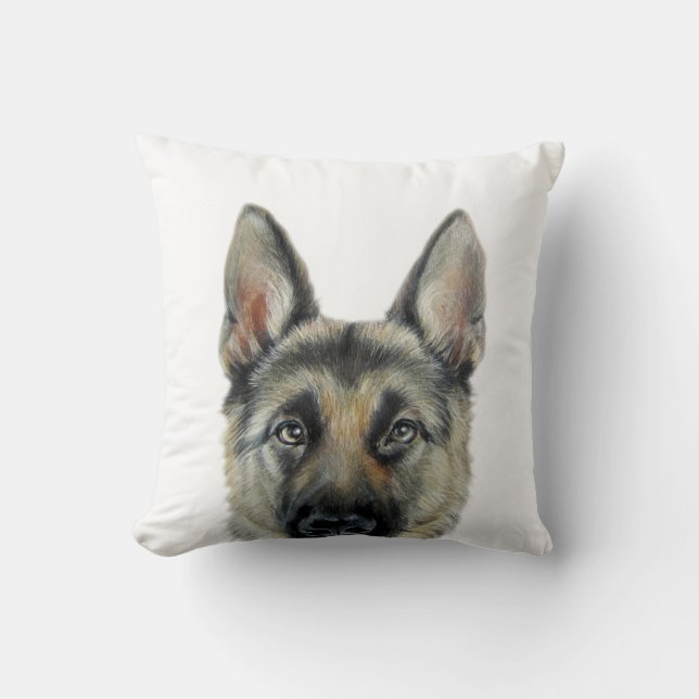 Almohada de la original del pastor alemán (Anverso)