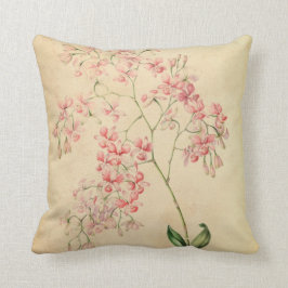 Almohada de la orquídea del vintage