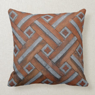 Almohada de la pared de ladrillo del palacio