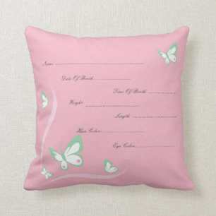 Almohada de la partida de nacimiento