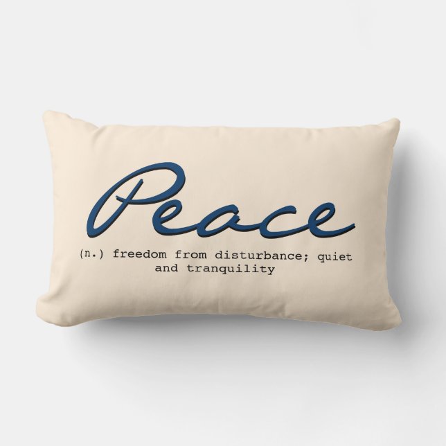 Almohada de la paz (Anverso)