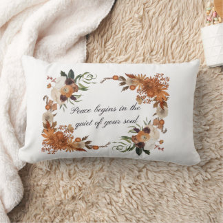 Almohada de la paz comienza con Te amo mamá atrás
