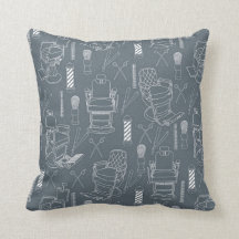 Almohada de la peluquería de caballeros