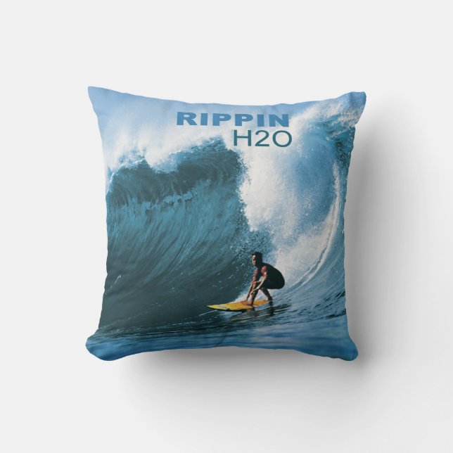Almohada de la persona que practica surf (Anverso)