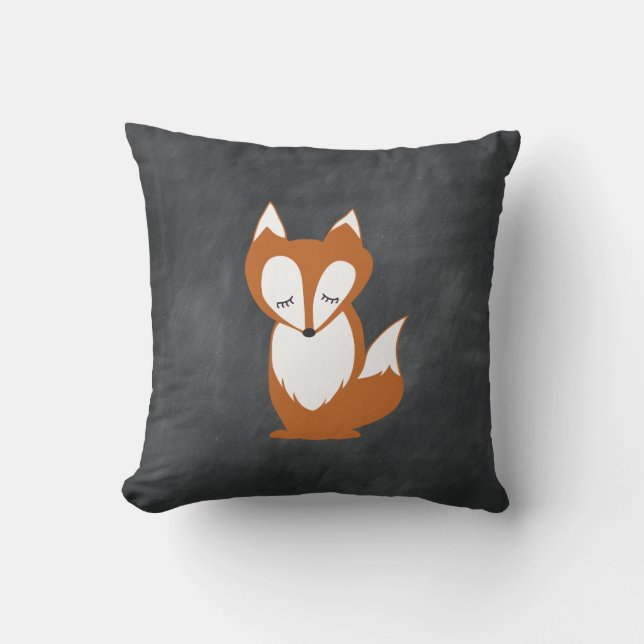 Almohada de la pizarra del Fox del arbolado (Anverso)