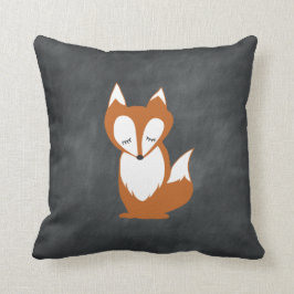 Almohada de la pizarra del Fox del arbolado
