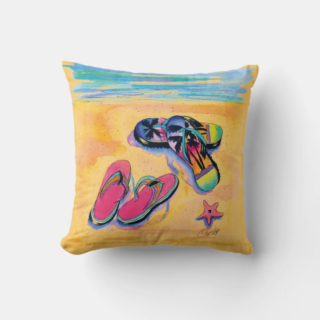 Almohada de la playa (Anverso)