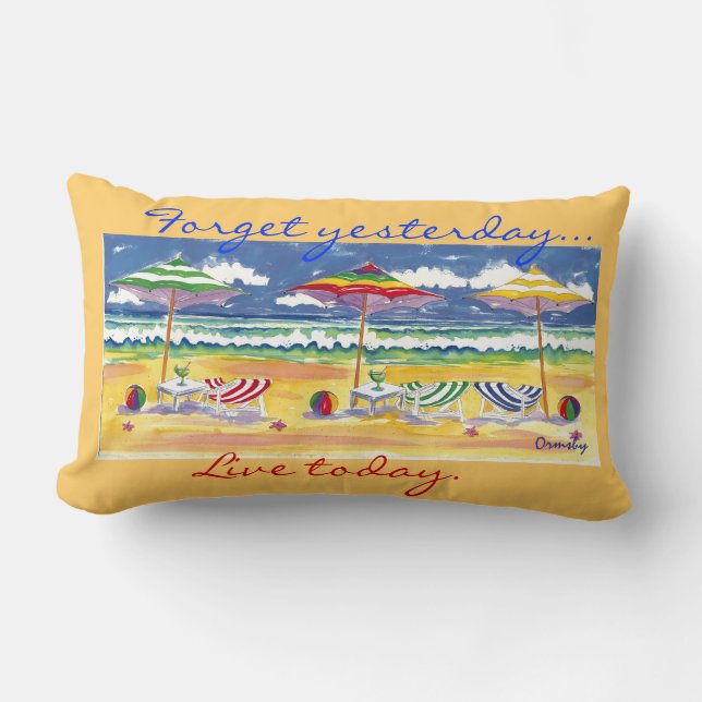 Almohada de la playa (Anverso)