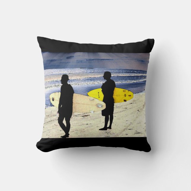 Almohada de la playa de la persona que practica (Anverso)