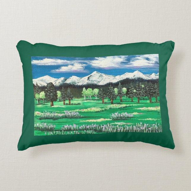 Almohada de la pradera de Larch Creek (Anverso)