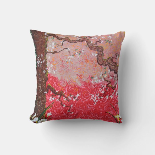 Almohada de la "primavera japonesa" (Anverso)