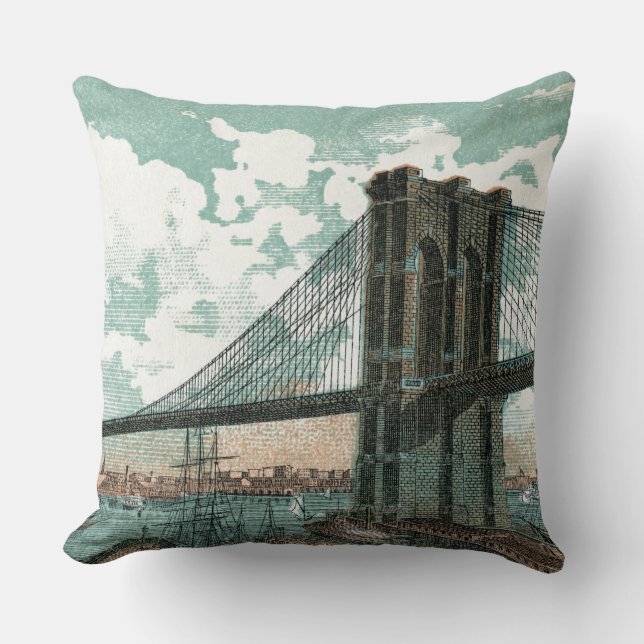 Almohada de la puente de Brooklyn (Anverso)
