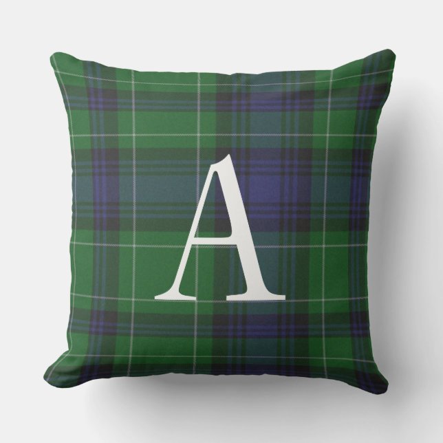 Almohada de la puerta de Abercrombie Plaid (Anverso)