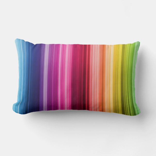 Almohada de la raya del arco iris (Anverso)