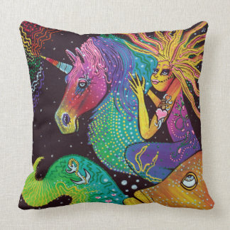 Almohada de la sirena de la fantasía