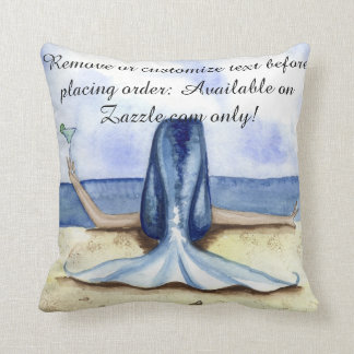 Almohada de la sirena de Margarita de la playa de