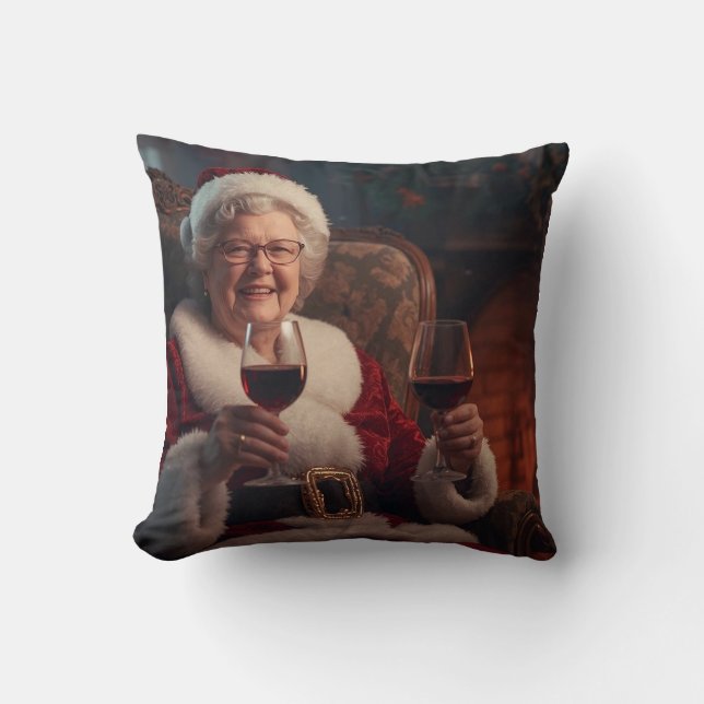 Almohada de la Sra. Claus (Anverso)
