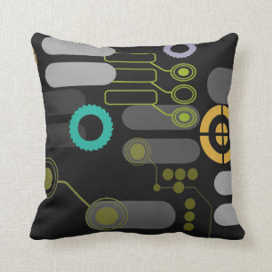 Almohada de la tecnología (en negro)