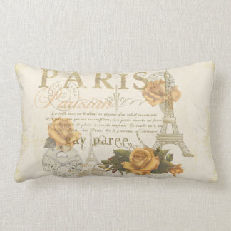Almohada de la torre Eiffel de los rosas de París