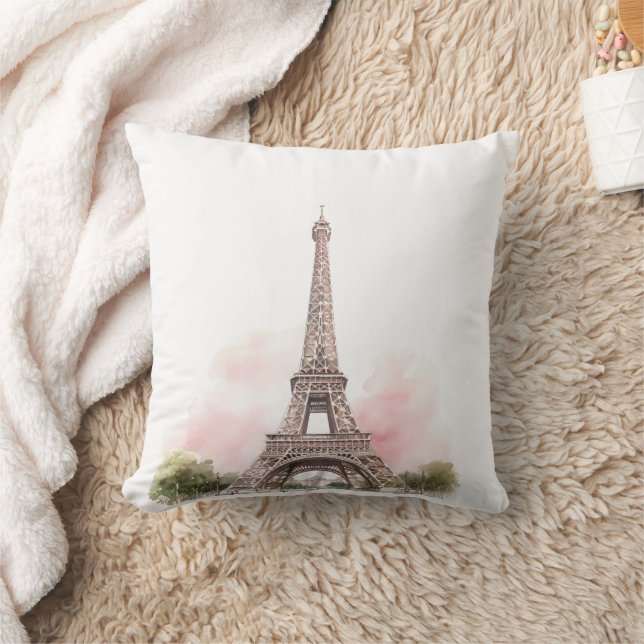 Almohada de la Torre Eiffel de París  (Manta)