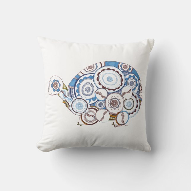 Almohada de la tortuga (Anverso)