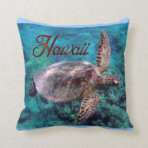 Almohada de la tortuga de Hawaii
