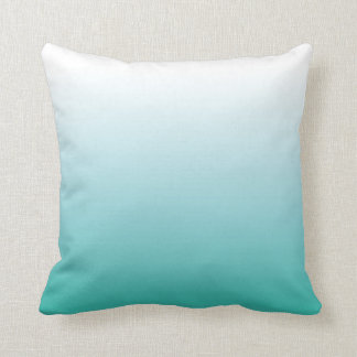 ALMOHADA DE LA TURQUESA OMBRE