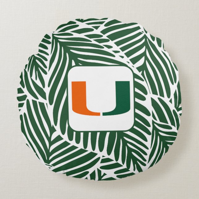 Almohada de la Universidad de Miami (Anverso)
