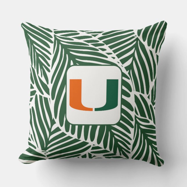 Almohada de la Universidad de Miami (Anverso)