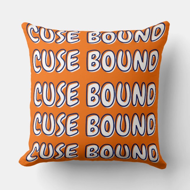 Almohada de la Universidad de Syracuse (Anverso)