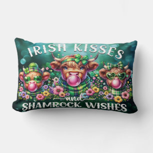 Almohada de la vaca lumbar del Día de San Patricio