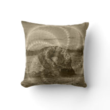 Almohada de la yoga con arte sagrado de la yoga