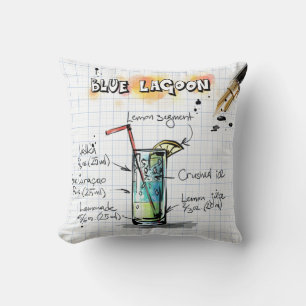 Almohada de laguna azul