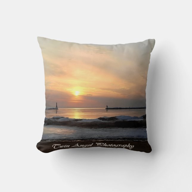 Almohada de Lake Michigan (Anverso)