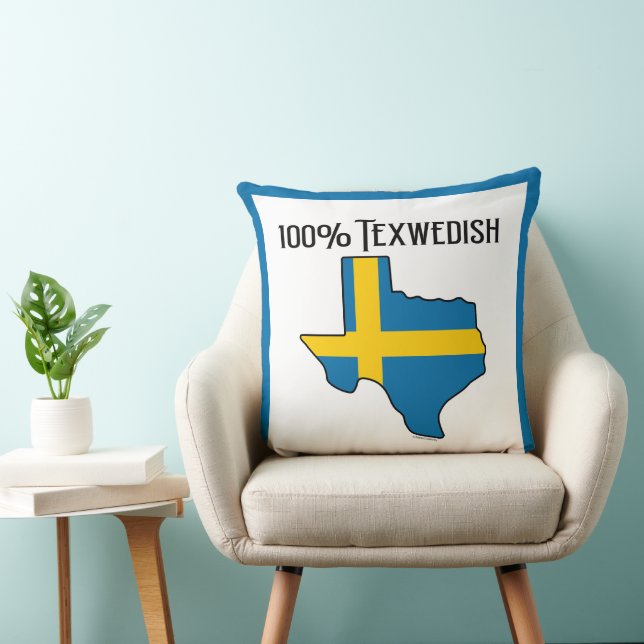 Almohada de lanzamiento 100% Texwedish (Silla)
