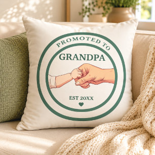 Almohada de lanzamiento a abuelo Est. 20XX