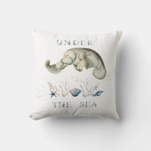 Almohada de lanzamiento bajo el mar