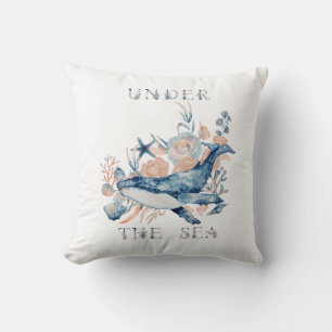 Almohada de lanzamiento bajo el mar