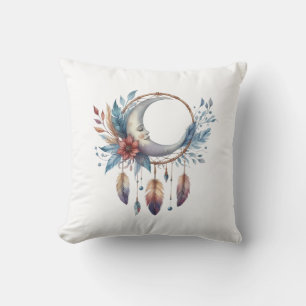 Almohada de lanzamiento Boho Moon