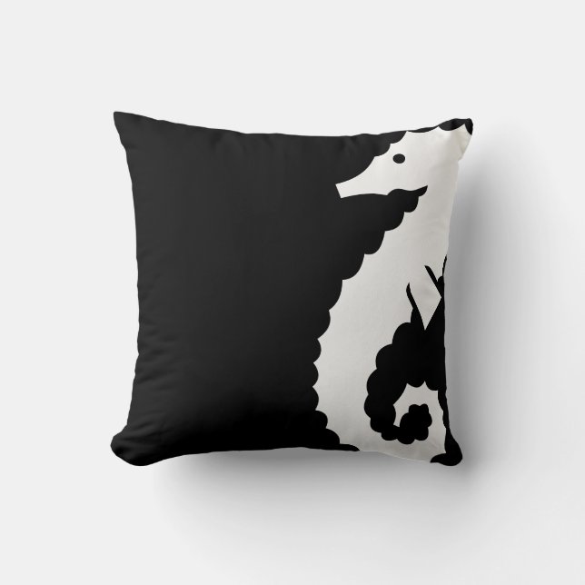 Almohada de lanzamiento Caballito de mar (Anverso)