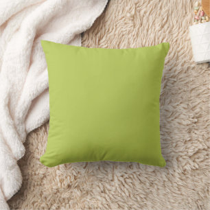 Almohada de lanzamiento chartreuse suave de moda