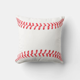 Almohada de lanzamiento con costuras de béisbol