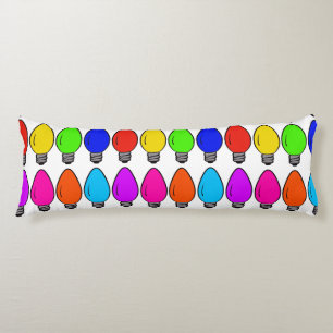 Almohada de lanzamiento con cuerpo de bombillas vi