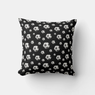 Almohada de lanzamiento con estampado de balón de 