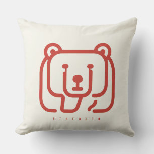 Almohada de lanzamiento con icono de fuerza BOAZ B