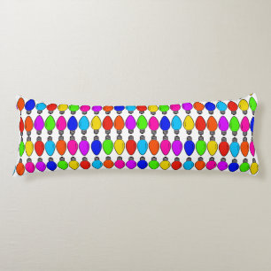 Almohada de lanzamiento con patrón de bombillas de
