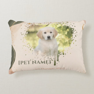 Almohada de lanzamiento con retrato de mascota per