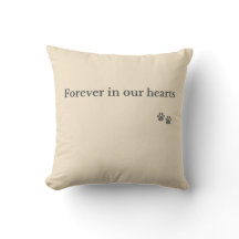 Almohada de lanzamiento conmemorativa para mascota