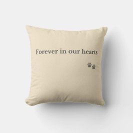 Almohada de lanzamiento conmemorativa para mascota